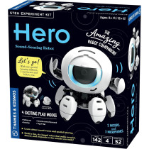 Thames & Kosmos Hero: Sound-Sensing Robot STEM Kit for Kids’ Learning