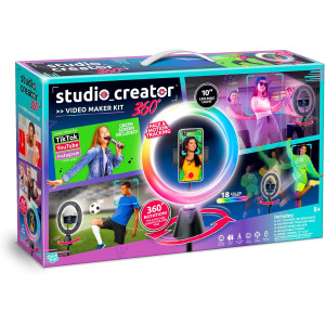 Canal Toys Studio Creator 360 - Kit Vidéo, Green Screen & Trépied