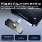 Pack de 2 Micros Lavalier Sans Fil pour iPhone & Android, Clip Dual, Réduction Bruit, 6H, Noir