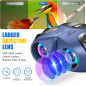 LET'S GO! Kids' Compact High-Resolution Shockproof Binoculars for Outdoor Adventures