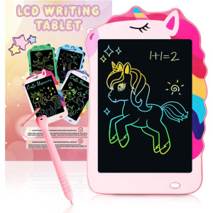 Unicorn LCD Writing Tablet for Kids – Colorful Drawing Board & Doodle Pad