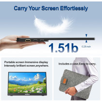 InnoView Écran Portable 15,6 1080P Ultra-Mince USB-C HDMI