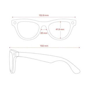 Ray-Ban Meta Gen 1 Skyler Smart Glasses | 12MP Camera & Bluetooth