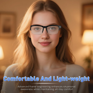 Lunettes Intelligentes Bluetooth Unisexes avec Audio & Photochromiques