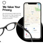 ORBIT x Glasses Tracker for Apple Find My (iOS Only) – Locate Your Glasses Easily, No Android Support