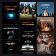 DJI Osmo Pocket 3: 4K/120fps Vlogging Camera with 3-Axis Stabilization