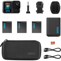 GoPro HERO13 Black Extended Power Bundle with 3 Batteries & Case
