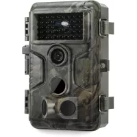 GardePro A3S Caméra de Chasse 64MP 1296p Vision Nocturne 100ft Sans Lueur Déclenchement Rapide 0.1s Étanche