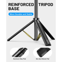 Vlogging Kit for iPhone/Android | 71 Tripod, Light, Remote & Mic
