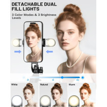 Vlogging Kit for iPhone/Android | 71 Tripod, Light, Remote & Mic