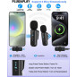 Vlogging Kit for iPhone/Android with Wireless Mic, Tripods, RGB Fill Light – YouTube & TikTok Starter Pack