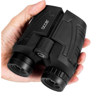 Occer 12x25 Waterproof Binoculars – High Power, Easy Focus for Outdoors