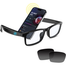Lunettes Audio Bluetooth IPX5 Anti-Lumière Bleue Homme/Femme