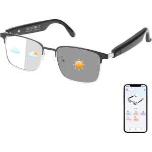 Lunettes AI Traduction 160+ Langues avec Appels Audio/Vidéo