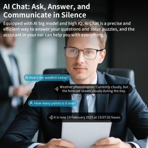 AI Smart Glasses with 160+ Language Translation, Audio & Video Calls