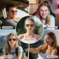 Lunettes Intelligentes Unisexes, Bluetooth, Anti-Lumière Bleue, Photochromiques et Polarisées avec Audio