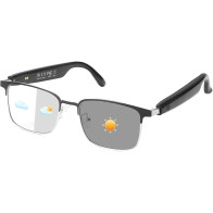 Smart Bluetooth Color-Changing Glasses with Mic, Speakers & Polarized Lenses