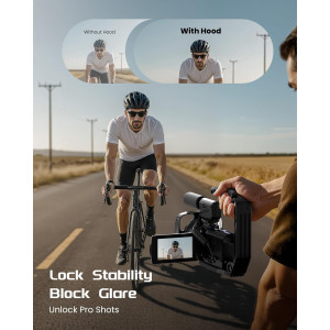 5K UHD Vlogging Camera 64MP with Night Vision, 16X Zoom & WiFi