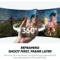 Insta360 X4 Air Starter Bundle - Caméra 360 8K légère 165g, Stick Invisible, Objectifs Remplaçables, Stabilisation FlowState