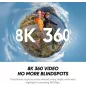 Insta360 X4 Air Starter Bundle - Caméra 360 8K légère 165g, Stick Invisible, Objectifs Remplaçables, Stabilisation FlowState