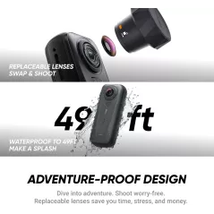 Insta360 X4 Air : Caméra 360 8K légère avec stabilisation AI
