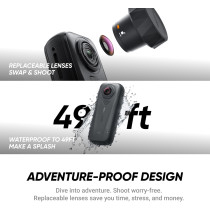 Insta360 X4 Air Bundle: Lightweight 8K 360 Camera with Stabilization