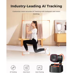 OBSBOT Tiny 2 Lite 4K Webcam AI Tracking HDR 60 FPS PC