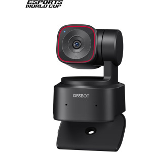 OBSBOT Tiny 2 Lite 4K AI Webcam with PTZ, Gesture Control & HDR