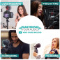 Movo VXR10 Universal Shotgun Microphone for DSLR, iPhone & Android with Shock Mount & Deadcat Windscreen