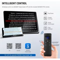 NEEWER Teleprompter X17 II 17 HD avec Télécommande RT113