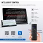NEEWER Teleprompter X17 II 17 HD avec Télécommande RT113, Cadre Métal, Montage Amélioré, Compatible iPad/iPhone