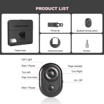 LENSGO TC7S : Téléprompteur Portable Mini pour Smartphone