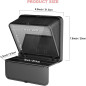 LENSGO TC7S Téléprompteur Portable pour Smartphone avec Télécommande, Compatible iPhone & Android