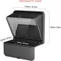 LENSGO TC7S Téléprompteur Portable pour Smartphone avec Télécommande, Compatible iPhone & Android