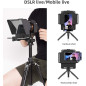 AMBITFUL 7.5'' Mini Teleprompter with Tabletop Tripod, Adjustable Phone Clip & Camera Ring for Streaming AMBITFUL 7.5'' Mini Teleprompter with Tabletop Tripod, Adjustable Phone Clip & Camera Ring for Streaming