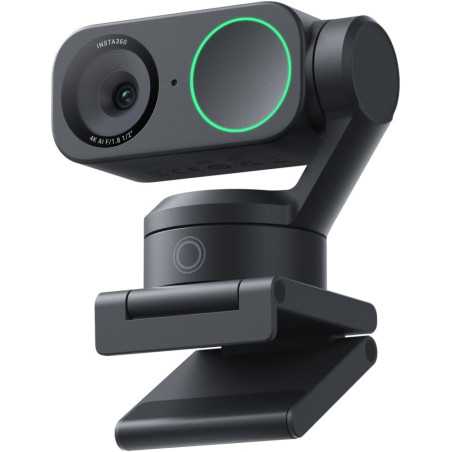 Insta360 Link 2 Webcam PTZ 4K 1/2 Sensor HDR AI Tracking Micro Annulation Bruit Contrôle Gestes