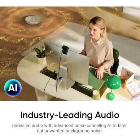 Insta360 Link 2C : Webcam 4K HDR, Auto Framing & Micro AI