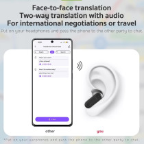 NE20 AI Translation Earbuds – Real-Time Bluetooth 6.0, 148 Lang Support