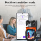 Écouteurs Traducteurs AI NE20 Bluetooth 6.0 avec Écran Tactile LCD, Traduction Temps Réel 148 Langues