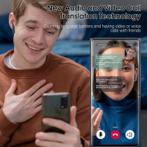 AI Translation Earbuds 164 Languages, Real-Time No Subscription, 42H Battery