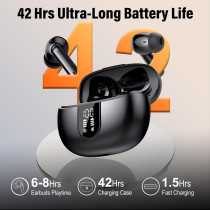 AI Translation Earbuds 164 Languages, Real-Time No Subscription, 42H Battery