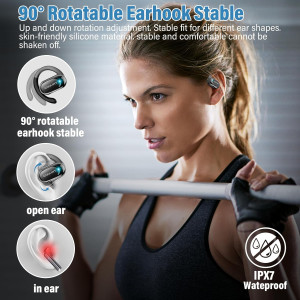 AI Translation Earbuds 164 Languages, 48H Bluetooth 5.4, 7 Modes