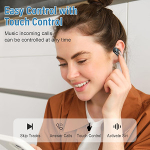 Écouteurs Traduction AI 164 Langues, 48H Bluetooth 5.4