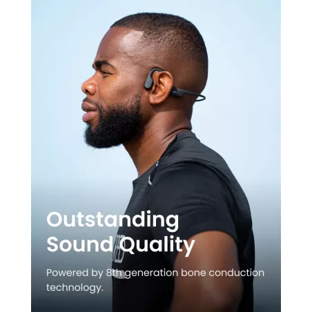 Casque SHOKZ OpenRun Bluetooth Sans Fil Sport Résistant à la Sueur
