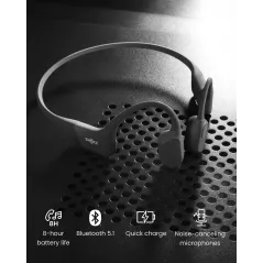 Casque SHOKZ OpenRun Bluetooth Sans Fil Sport Résistant à la Sueur
