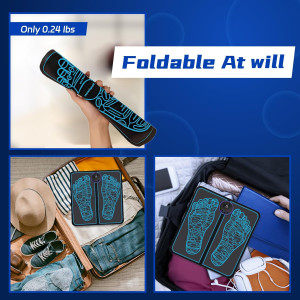 Beyn Health Expert : Tapis Massage Pieds Rechargeable 8 Modes