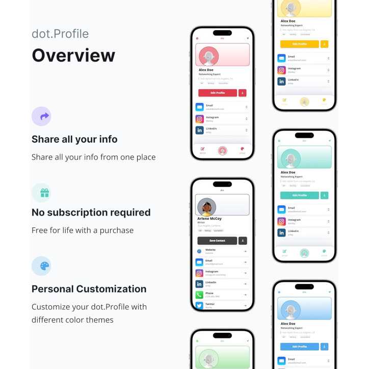 dot. Thin Digital Business Card - Tap Compatible with iPhone & Android (Black) dot. Thin Digital Business Card - Tap Compatible with iPhone & Android (Black)