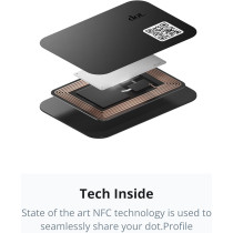 dot. Thin - Carte de Visite Digitale Compatible iPhone & Android