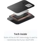 dot. Thin - Carte de visite numérique compatible iPhone & Android (Noir)
