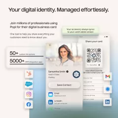 Carte de Visite NFC Popl : Partage Instantané Sans Appli